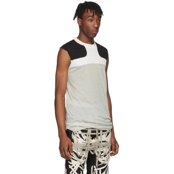 Rick Owens release combo tee sleeveless Medium NWT - Picture 9 of 9